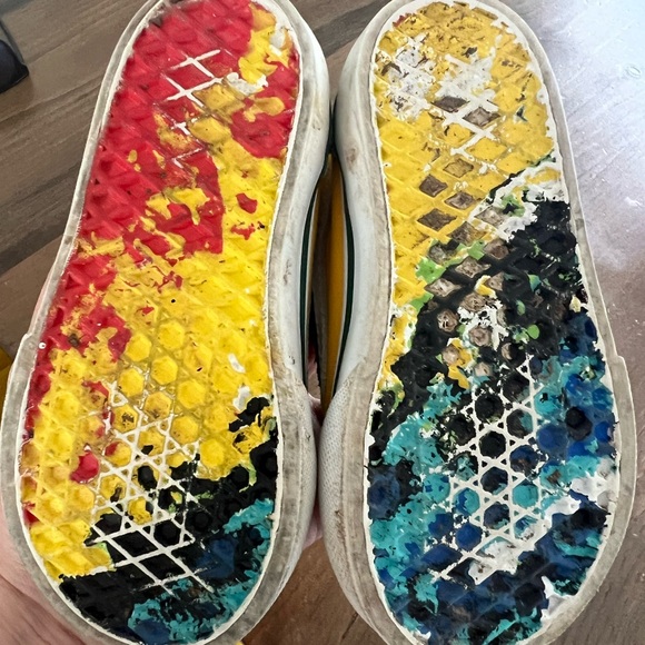 Toddle Vans - crayola sneakers - Picture 3 of 5